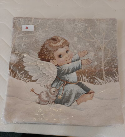 Dekorační vánoční povlak na polštář