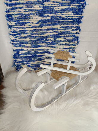 DŘEVĚNÁ DEKORACE SÁŃKY