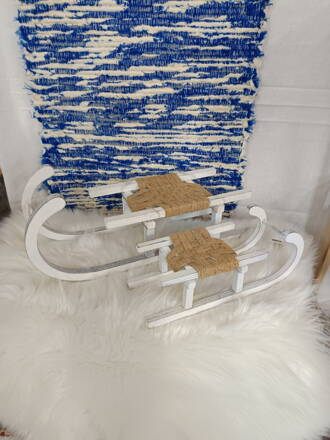 DŘEVĚNÁ DEKORACE SÁŃKY