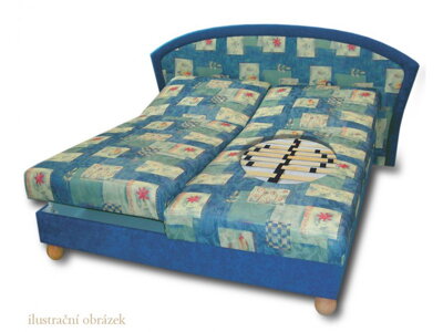 Dvoulůžková postel Max