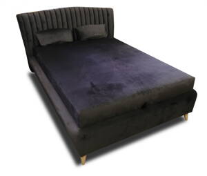 čalouněná postel SHELBY - šiřka 140 cm