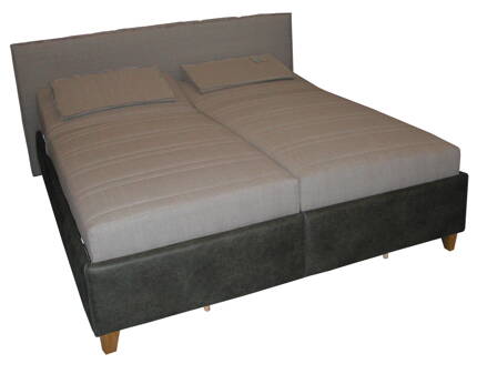 čalouněná postel LENA - s přírodní matrací KELT